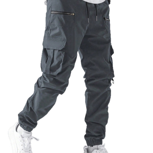 Men's ankle tied work pants