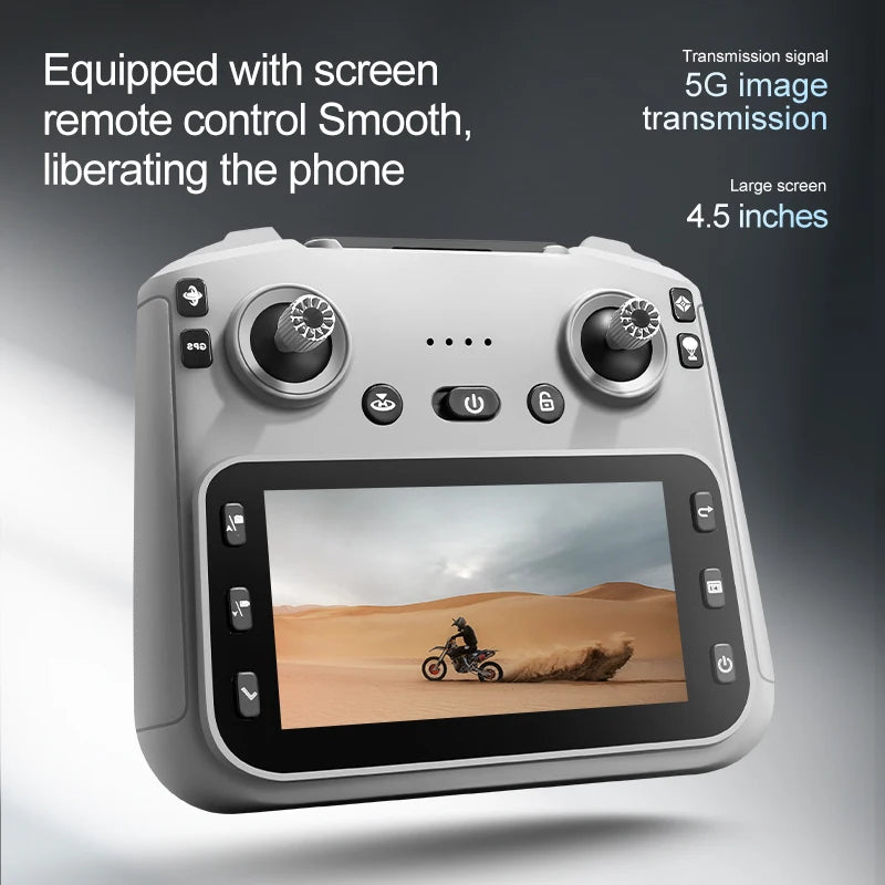 NOUVEAU drone caméra professionnelle K18Max 8K 360 °   Moteur sans brosse d'évitement d'obstacles de laser 5G GPS avec le drone de télécommande d'écran