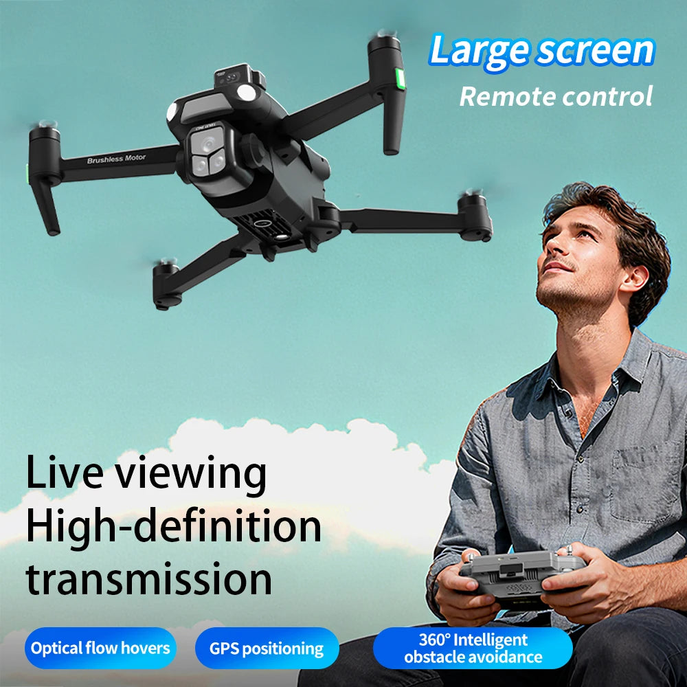 For Xiaomi A1R 3S 5G Screen-Controlled Drone with Laser 360° Obstacle Avoidance GPS Return Home 8K Camera for Aerial Photography