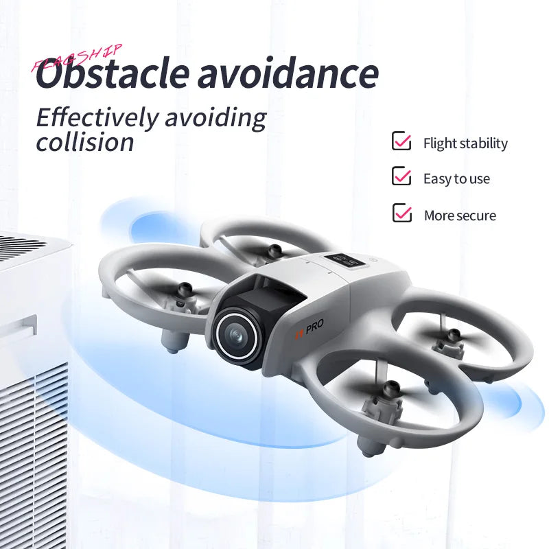 2025 nouveau i1PRO Mini Drone moteur sans brosse 8K double caméra HD geste photographie quadrirotor Intelligence obstacles évitement UAV