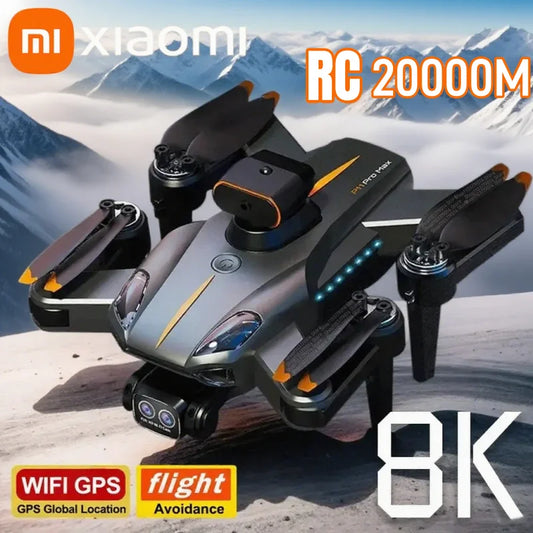 Drone GPS P11 Max 8K HD 5G, photographie aérienne professionnelle, double caméra, évitement d'obstacles, Quadrotor sans balais 10000M