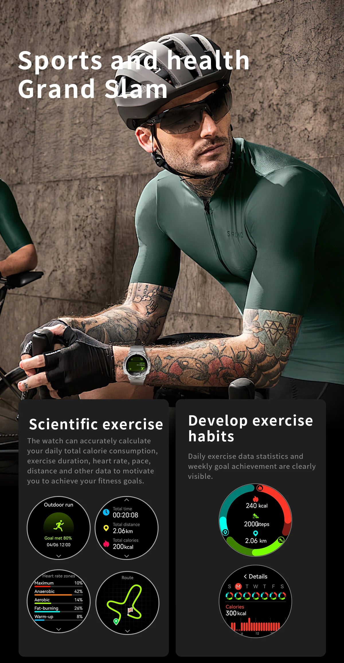 2025 Ultra GPS Smart Watch – 10ATM Waterproof | Dual-Band GNSS, Compass, Military Sport Design