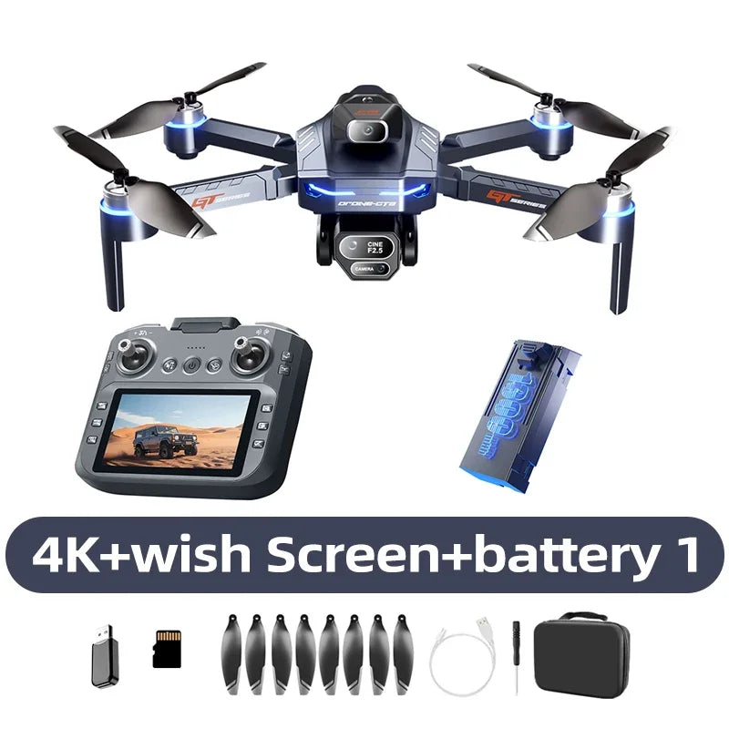 Xiaomi GT8 Pro 8K Dual-Camera GPS Drone – Professional FPV QuadCopter with Optical Flow, Obstacle Avoidance & 3 Batteries