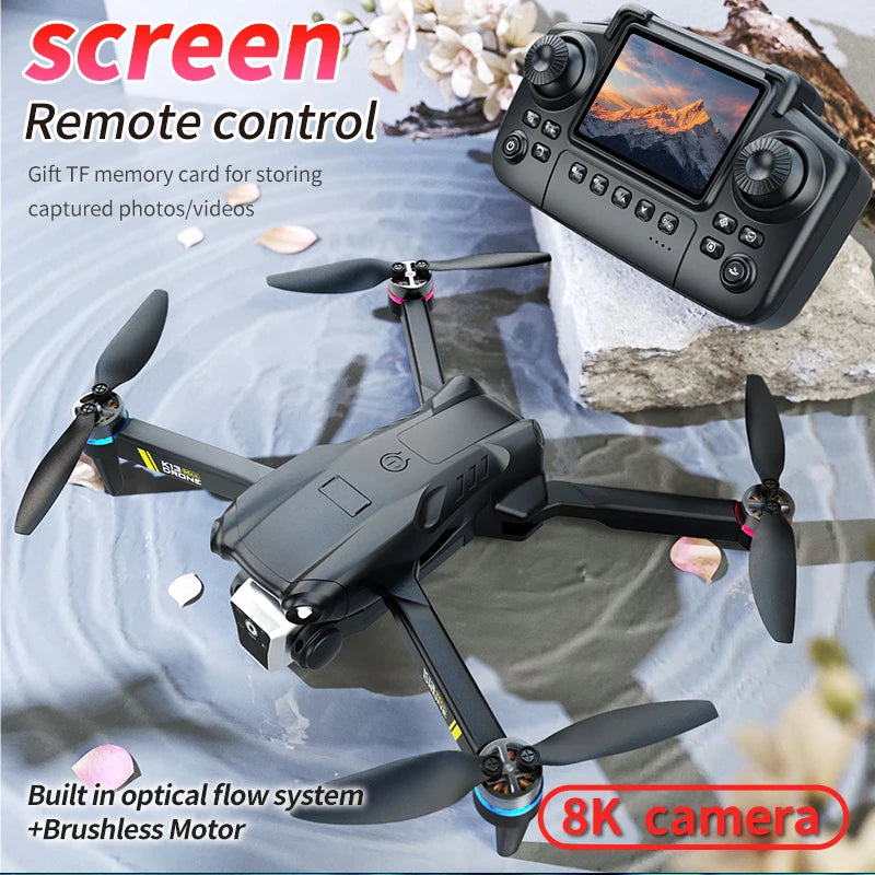 8K HD nouveau K13 MAX double caméra Drone 5G professionnel FPV WIFI intelligent évitement d'obstacles moteur sans brosse aérien quadrirotor jouet cadeau