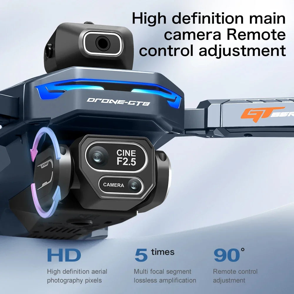 Xiaomi GT8 Pro 8K Dual-Camera GPS Drone – Professional FPV QuadCopter with Optical Flow, Obstacle Avoidance & 3 Batteries