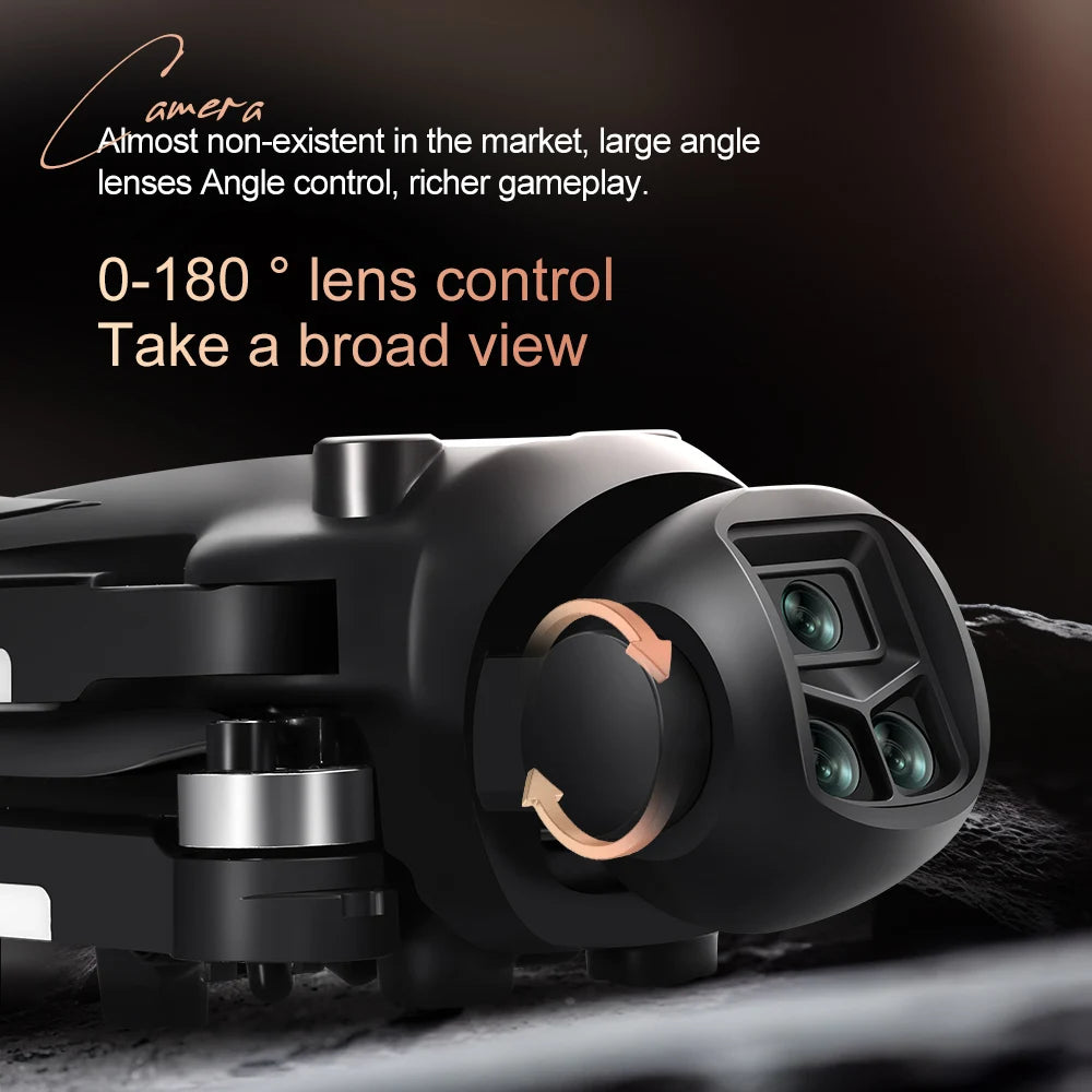 Nouveau V156 Max Drone professionnel HD double caméra Dron moteur sans brosse 5G WIFI FPV pliable RC quadrirotor hélicoptère jouets